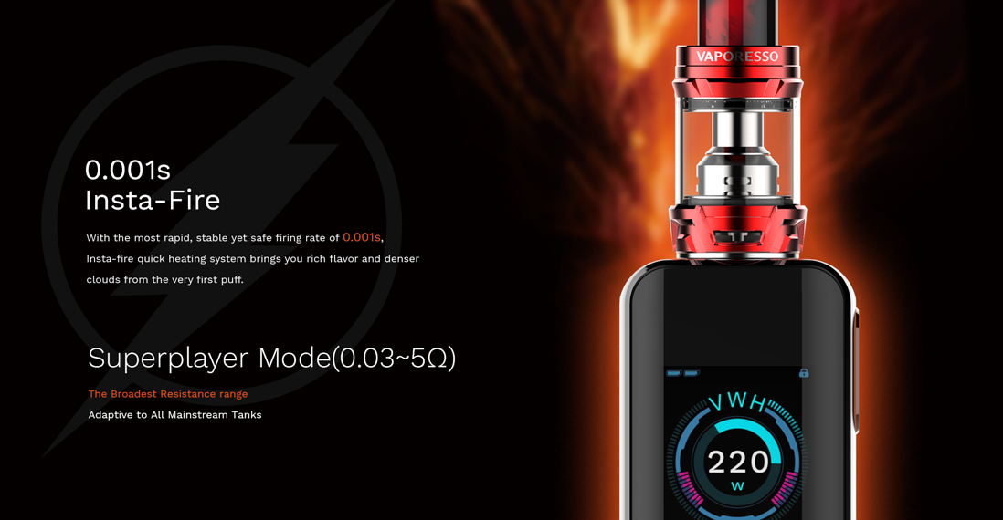 Vaporesso LUXE Mod Features 3