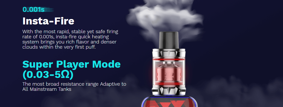 Vaporesso Luxe Nano Firing Speed