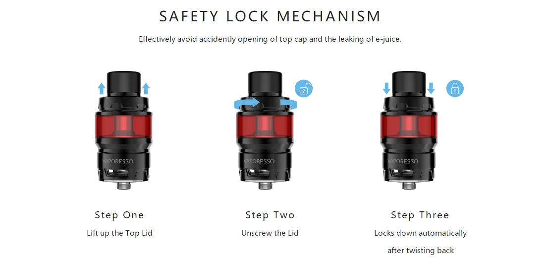 Vaporesso Polar with Cascade Baby SE Kit features 10_1