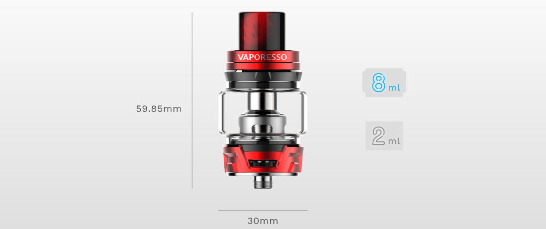 Vaporesso SKRR Tank Parameters