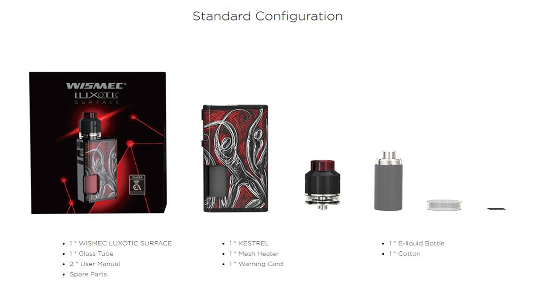 Wismec Luxotic Surface Kit