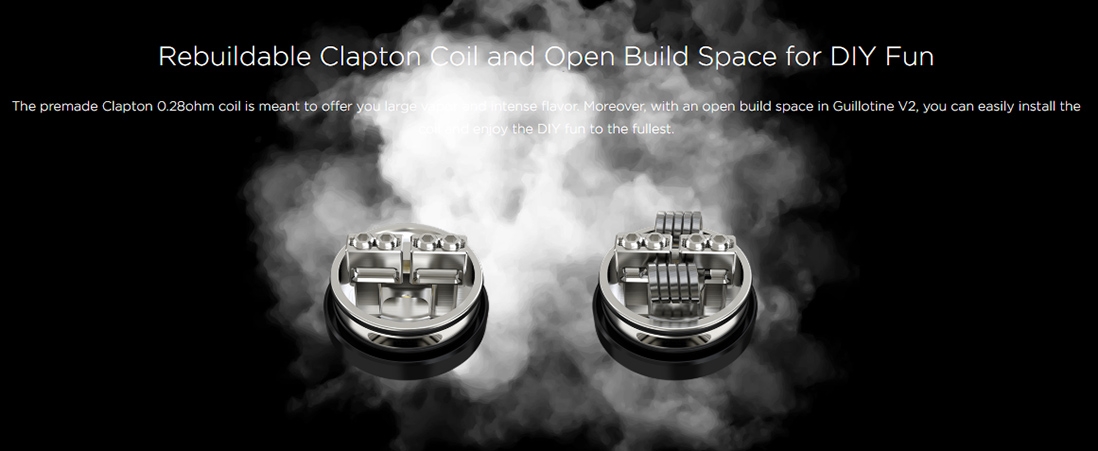 Wismec Guillotine V2 Clapton Coil