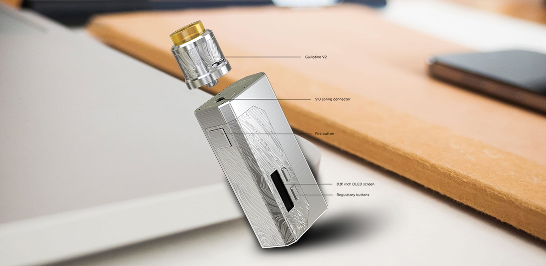 Wismec LUXOTIC MF Box Kit Structure