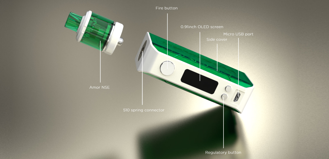 Wismec SINUOUS V200 Kit Overview