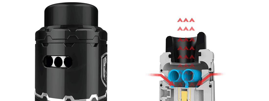 Wotofo Faris RDTA Airflow Wotofo Faris RDTA Airflow