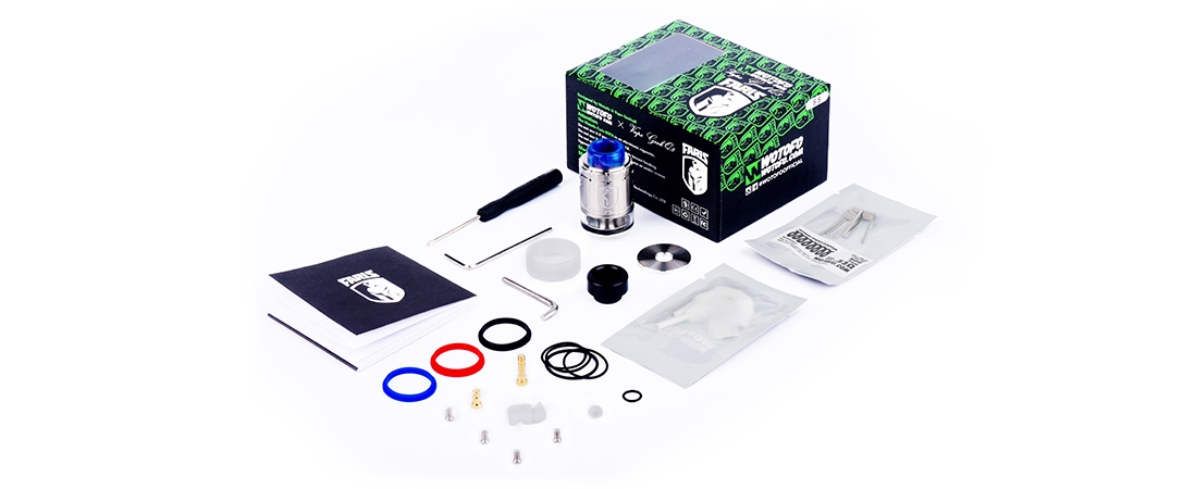 Wotofo Faris RDTA Packing List Wotofo Faris RDTA Packing List
