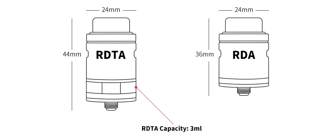 Wotofo Faris RDTA Parameters Wotofo Faris RDTA Parameters