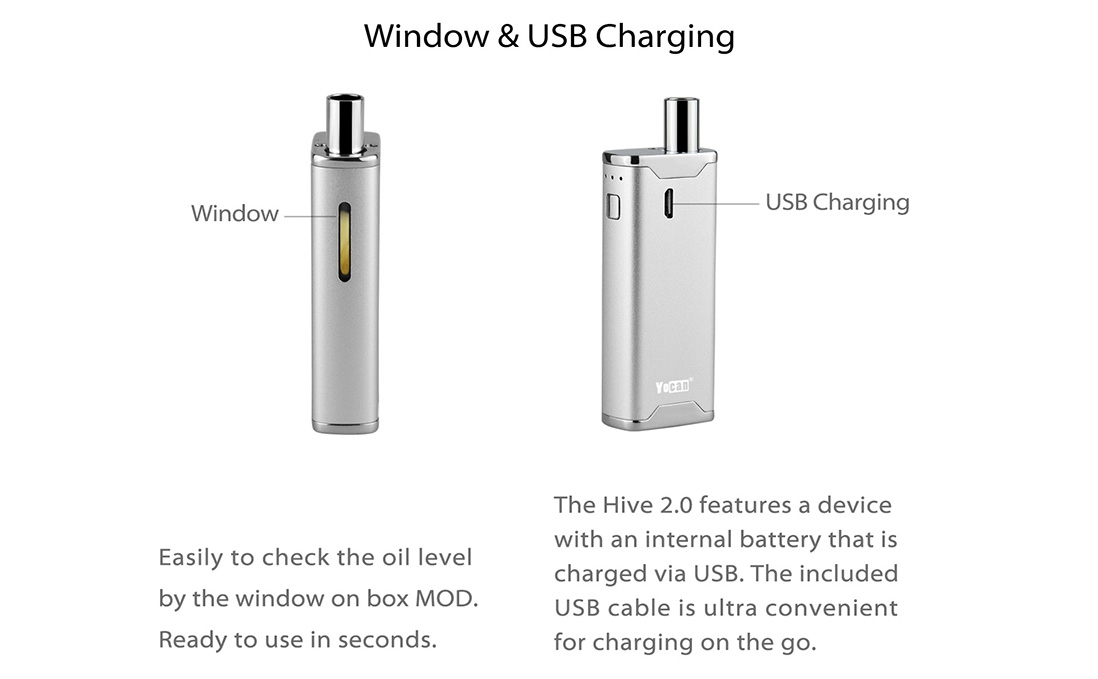 Charging For Yocan Hive 2.0 Kit