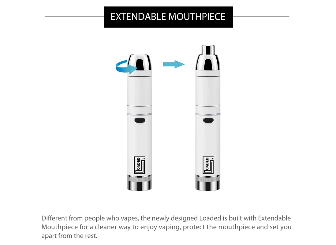 Yocan Loaded Wax Vape Pen Kit Mouthpiece Yocan Loaded Wax Vape Pen Kit Mouthpiece