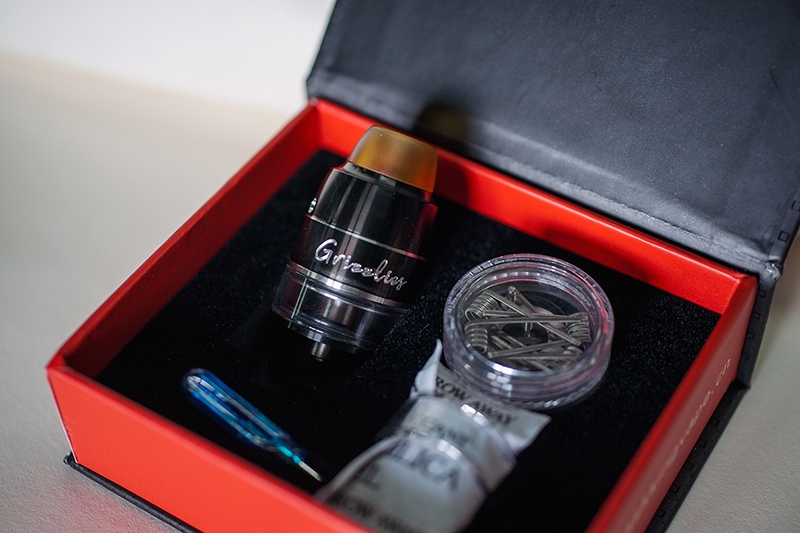 Mask King Grizzlies φ24mm RDTA 3.5ml Package
