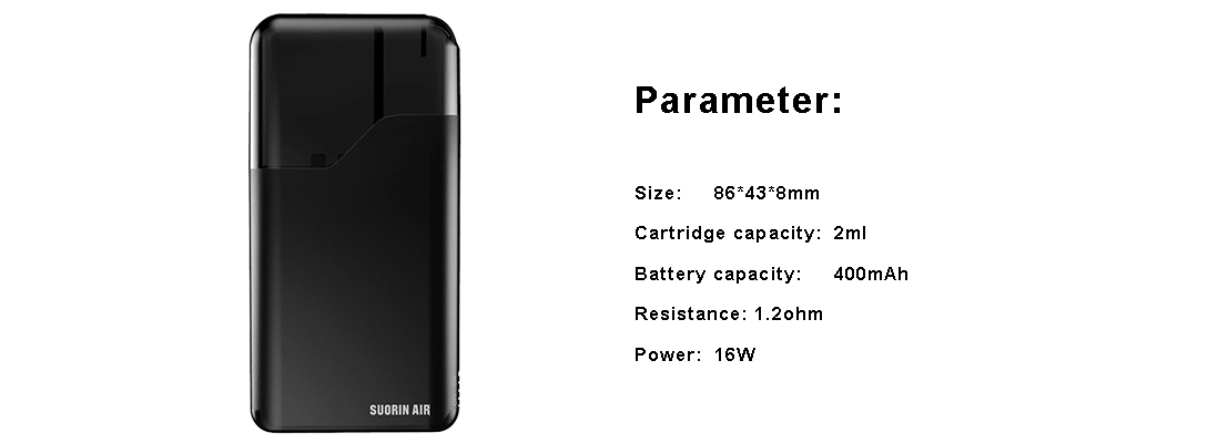 Suorin Air Kit Parameter